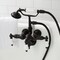 Kingston Brass CA23T5 3-3/8" Tub Wall Mount Clawfoot Tub Faucet with Hand Shower, Oil Rubbed Bronze CA23T5 - alternate 6